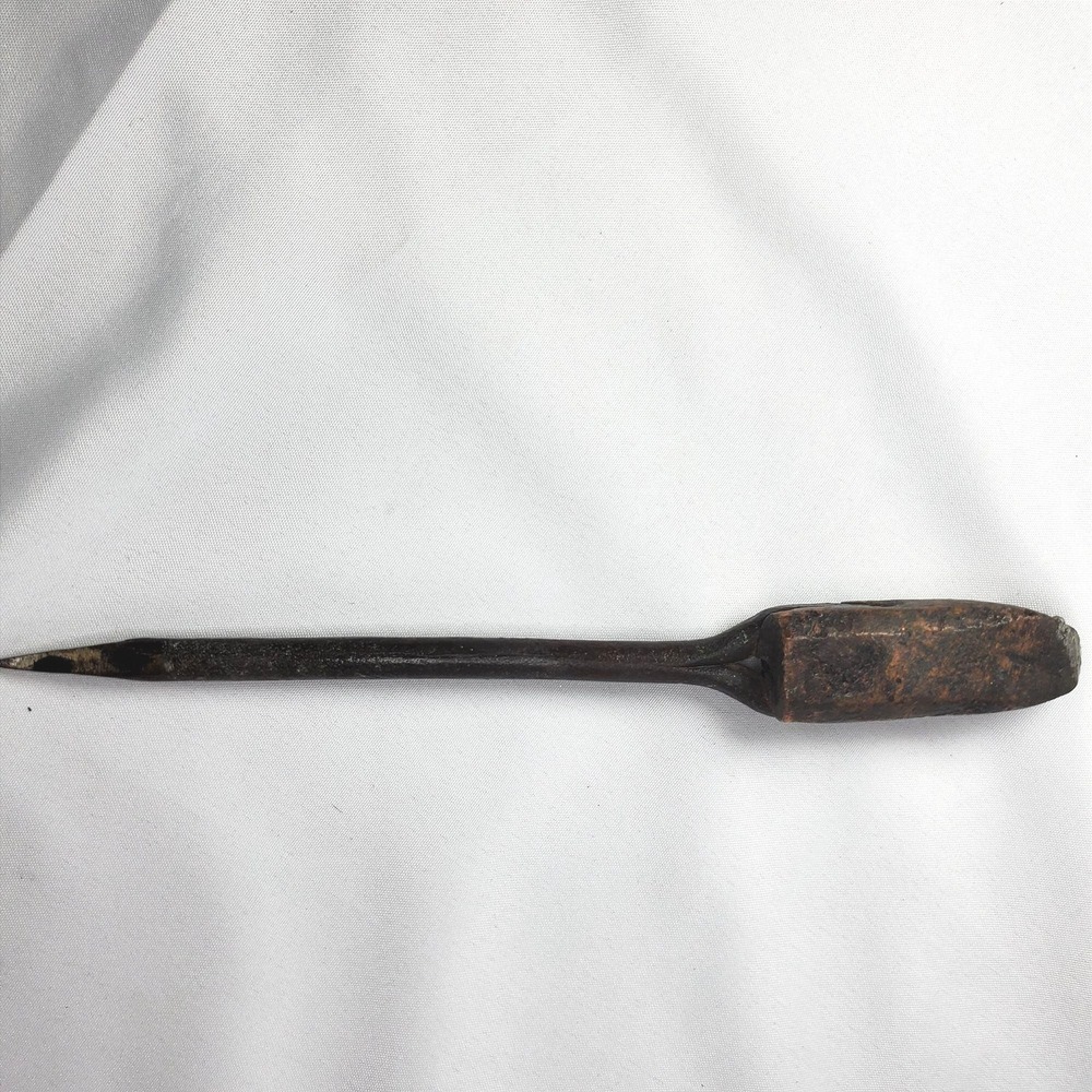 Antique Hand Forged Copper Soldering Iron Primitive Blacksmith Tool 11.5 Inch